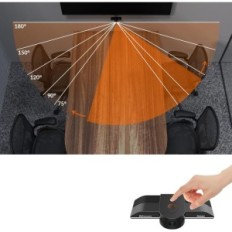 Πανοραμική κάμερα Άλλο C830 180 ° 4K με τεχνητή νοημοσύνη