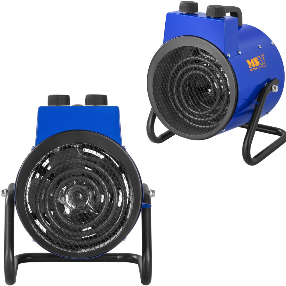 Grijač ventilatora za sušenje zidova žbuke kružnim 230V 3000W