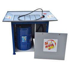 Workshop washer for parts and tools with closed circuit MST 800 XL