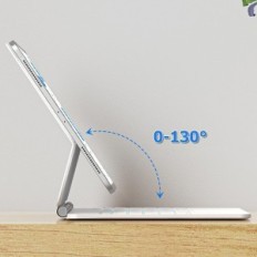 Tapaus GOOJODOQ-näppäimistöllä iPad Pro 12,9 '', QWERTY, WHITE, käytetty