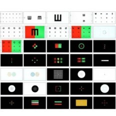 Affichage numérique pour Test Eye Huanyu, 21.5 ", plus de 44 ans et plus visuel