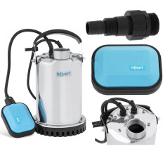 Ponorné časti. Ponorná oceľ nehrdzavejúca oceľ 400W 7000L / H až 8M