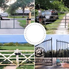 Verrouillage électrique automatique ET24 sur 24V à la porte d'aile