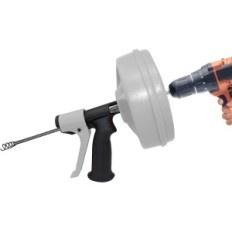 Includes Drainx Spinfeed 15 M drum drum, gloves and bag