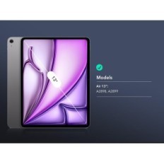 ESR 6B024 klaviatuur iPad Air 13 m2, 2024, must QWertz