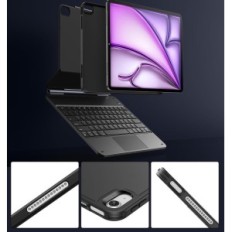 Tastiera ESR 6B024 per iPad Air 13 m2, 2024, nero Qwertz