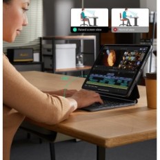 ESR 6B024 "iPad Air" klaviatūra 13 m2, 2024, juoda qwertz