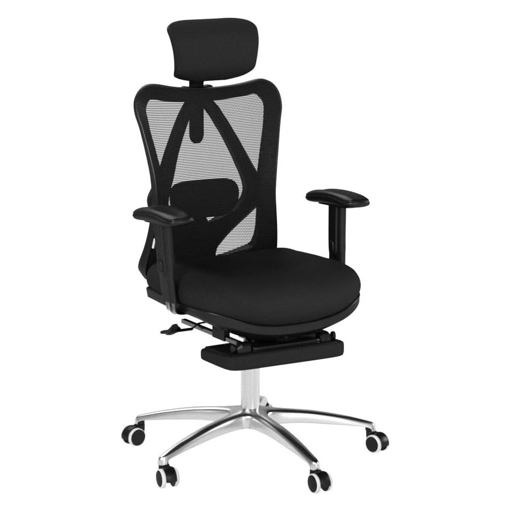 Koristi Sihoo M18-M156 uredska stolica s nogom, 72d x 68,5s x 130h