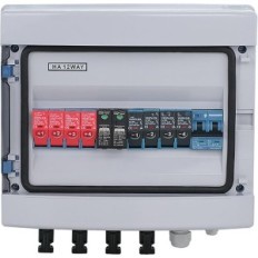 Distributionsboks med automatiske afbrydere Yro HA-12WAY, 550V, IP65
