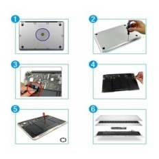 ASUNELL A1496 / A1405 / A1377 Batéria pre MacBook Air 13 '', 7,6V, 7200mAh, 55Wh