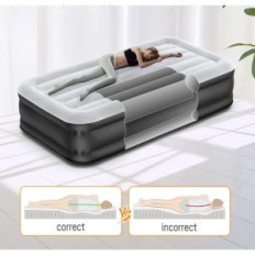 AIREFIN AF-A03 self-supporting mattress with a pump, 190x99x46 cm, after repair