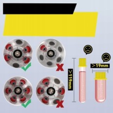 CGoldenwall CG-C-1 6x20ml, 4000Br / min, brukt