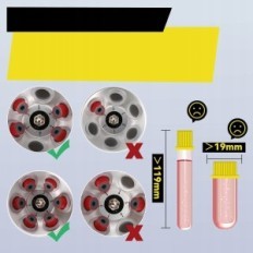 Laboratóriumi centrifuga CG- C1 6x20ml, 4000obr / min, használt