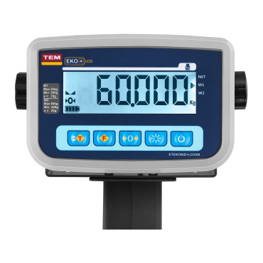 Noliktavas platforma Beko + TEM RS232 60kg / 20g