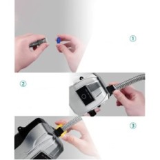 Spyliyu MT24-25, 24V 150 taler pumpen med 4,6 A med handicing accessors
