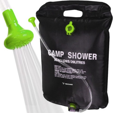Outdoor camping shower with...