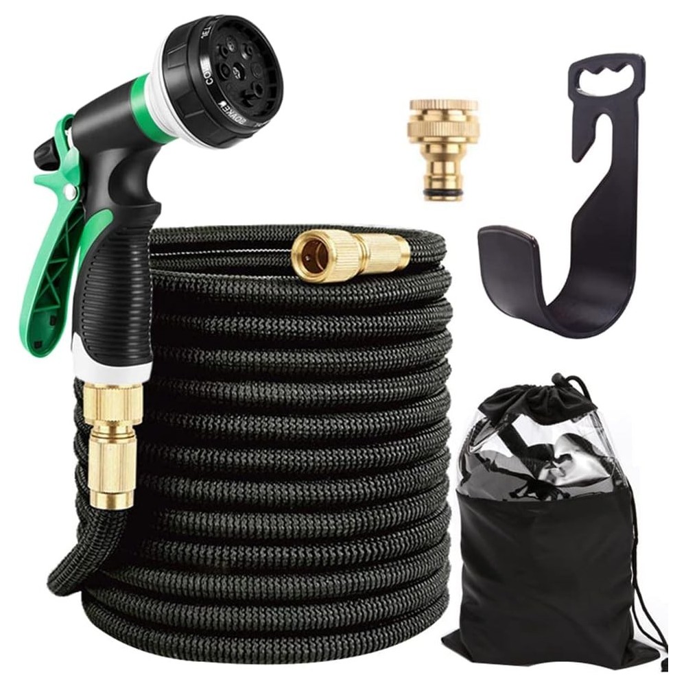 Haveslange med Zestrzewka Zasalect 60 meter, med en vandingspistol