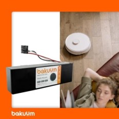 Bakuum aku Xiaomi jaoks, 6200Mah robotite tolmuimejat, mida kasutatakse