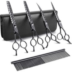 Set of DRGSKL kutya csipesz kutyák és macskák, fekete