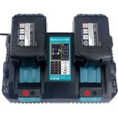 Batteri med Yasi MFG DC18rd Charger for Makita 18V 5.0Ah Bl1850, 2 stk.