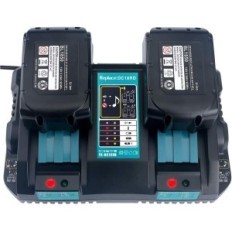 Battery with YASI MFG DC18RD charger for MAKITA 18V 5.0AH BL1850, 2 pcs.