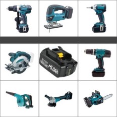 Bonadget BL1830 18V 5.0AH Battery Makita Tools, 1 gab, izstāde