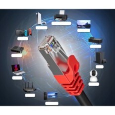 Soibke W2-Cat7-40BR hálózati kábel, 40 m, 10 Gbit / s, Ethernet, Rj45