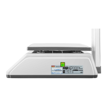 Prislagringsvikt legaliserad EGE-LED TEM RS232 6kg / 2g