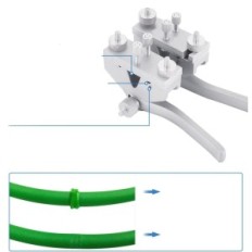 Tiras de PU de Baoshishan redondas, conjunto de 220V, usado