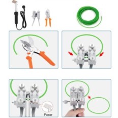 Round Baoshishan PE trake, 220v set, koristi se