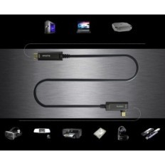 Huahaham USB C kaabel USB C 15 m, nurk USB 3.1, 10 Gbps, must