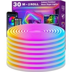 Cinta de neón usada LED Ailbton 30m Control remoto IP65