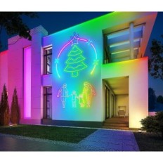 Rabljeni neon trak LED Ailbton 30m daljinski upravljalnik IP65