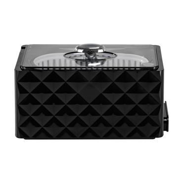 Ultrasonic washer AD-3000 capacity 0,45 L 35W Black — front view