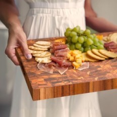 Cutting board Ziruma XXL, 1.5 inch thickness, 23 x 17 inches