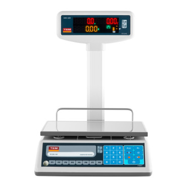 Kainų saugojimo svoris legalizuotas EGE-LED TEM RS232 30kg / 10g
