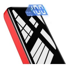 Powerbank Bextoo PC3 27000 MAH, 3 uitgangen en 2 ingangen, rood