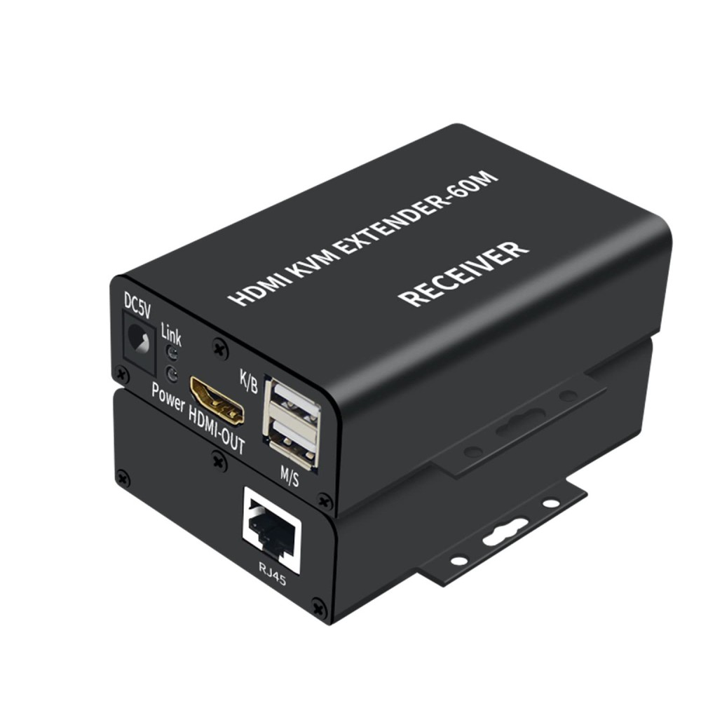 KVM-Extender Xykobc HKKE20 4K HDTV, HDMI, Ethernet Ethernet (60m)