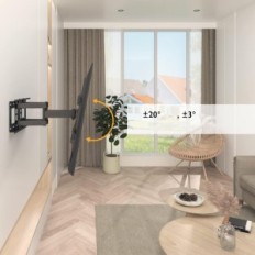 Veggholder for Bontec CT135B TV, 32-84 '', opptil 60 kg