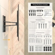 Wall holder for BONTEC CT135B TV, 32-84 '', up to 60 kg