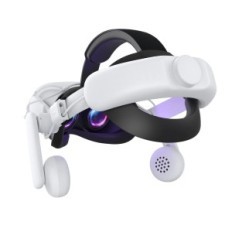 Support de tête QA01B Kiwi Design pour lunettes VR, Blanc (sans oculaires)
