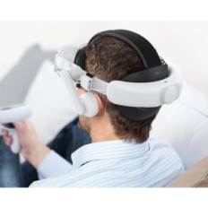 Kiwi Design QA01B Držalo glave za VR očala, bela (brez okularjev)