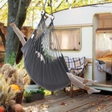 Hammock Focheair Ohuhu XL Y11-86000-40 / 67, do 150 kg, siva, korištena