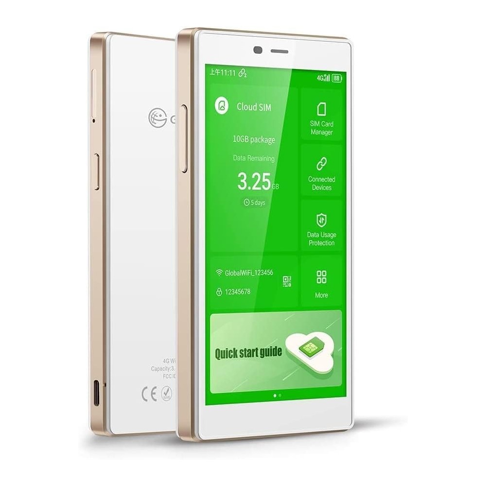 Mobilni usmerjevalnik WiFi glodalme G4 PRO GLMG21A01.144 Države, bela, razstava