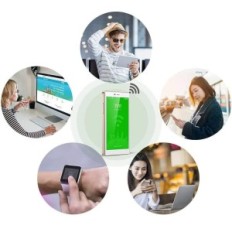 Mobilni usmjerivač WiFi Glocalme G4 PRO Glmg21A01,144 zemlje, bijela, izložba