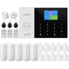 GSM Smart Home Alarm Kit, RFID, Wi-Fi, 24 stk