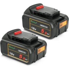 WAITLEY WTL200 18V 5.0Ah batteries to DEWALT, 2 pcs, used