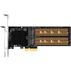 Duálne glotrends PA20 M.2 NVME adaptér na pctie 3.0 x4 s Bifurkáciou PCIE