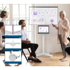 Bontec TC003WS Stand TV, 23-60 '', VESA 75x400 mm, bianco