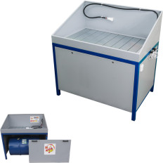 Workshop-wasmachine met gesloten circuit voor onderdelen en gereedschappen MST 1200